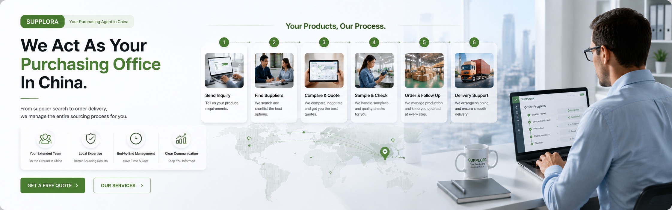China supplier sourcing and complete product set sourcing service
