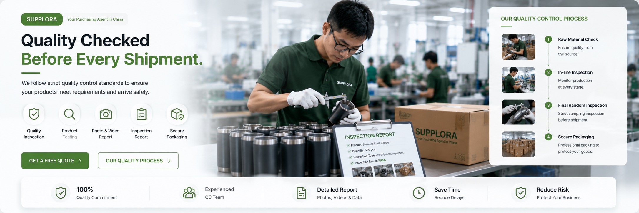 China quality inspection and pre-shipment inspection service