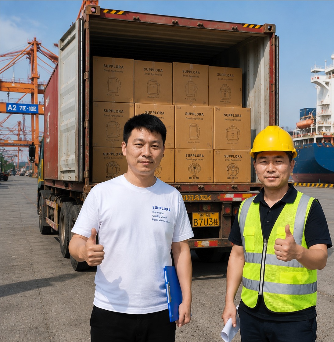 SUPPLORA shipping coordination from China